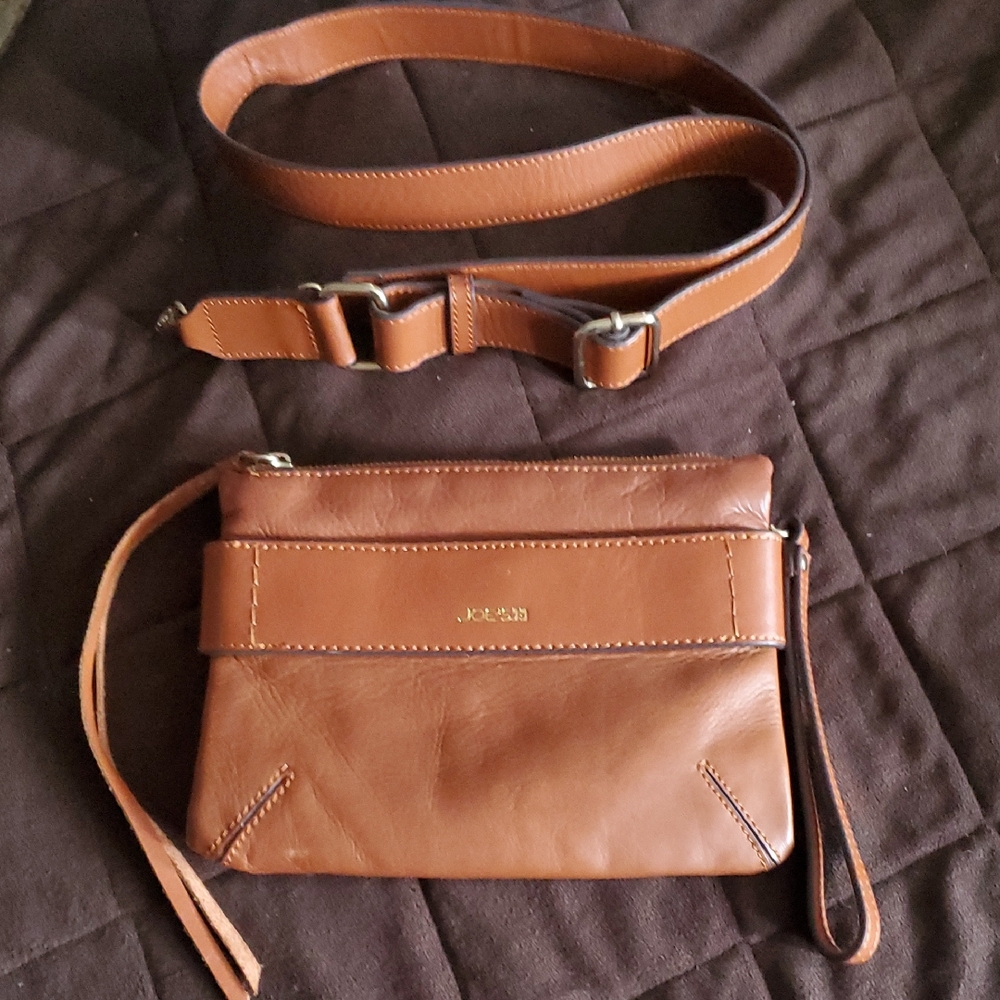 Joe's Jeans Brown Leather Purse